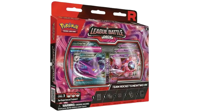 League Battle Deck Team Rocket's Mewtwo ex