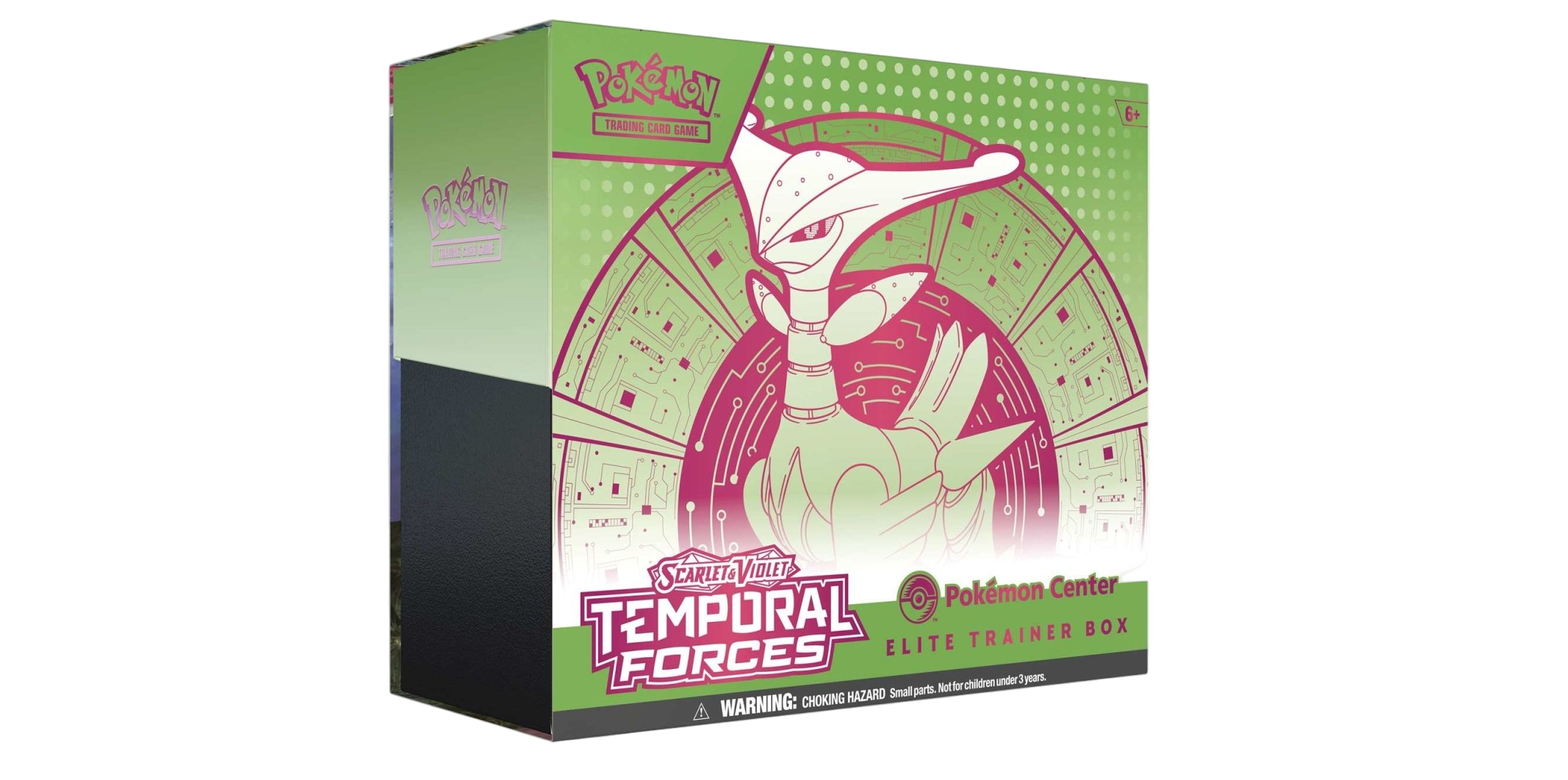 Temporal Forces Pokemon Center Exclusive Elite Trainer Box (Iron Leaves) - MissingNo.