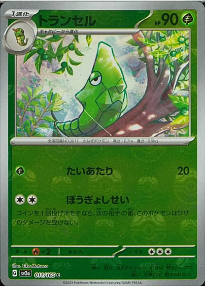 Metapod 011/165 Master Ball Holo