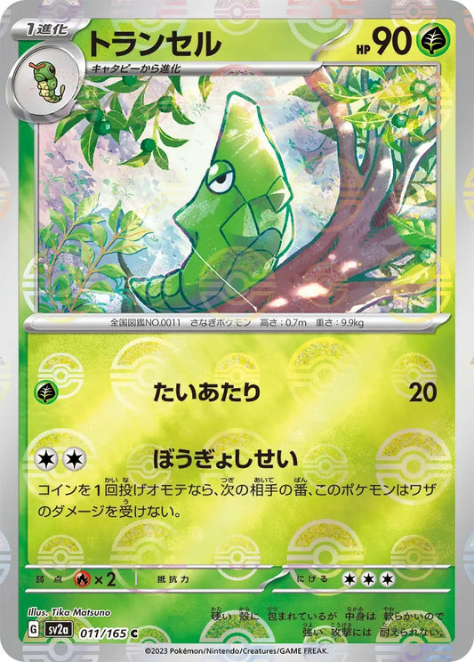 Metapod 011/165 Poke Ball