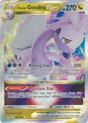 Hisuian Goodra VSTAR 136/196 Holo Rare VSTAR
