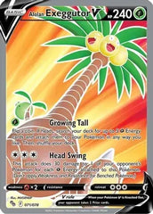 Alolan Exeggutor V 071/078 Holo Ultra Rare V