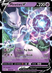 Mewtwo V 030/078 Holo Rare V