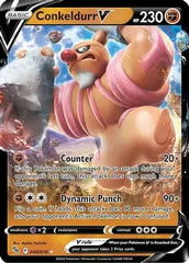 Conkeldurr V 040/078 Holo Rare V