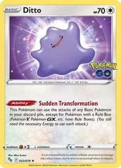 Ditto 053/078 Holo Rare