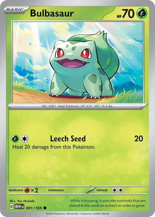 Bulbasaur 1/165 Common - MissingNo.