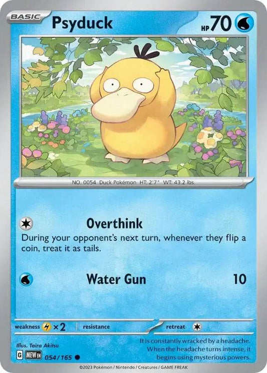 Psyduck 54/165 Common - MissingNo.