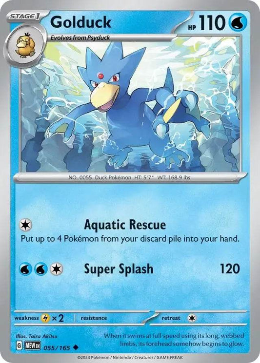 Golduck 55/165 Uncommon - MissingNo.