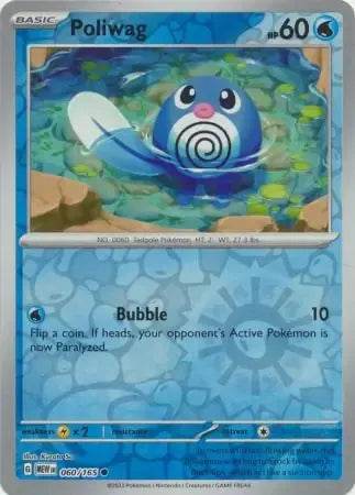 Poliwag 60/165 Reverse Common - MissingNo.
