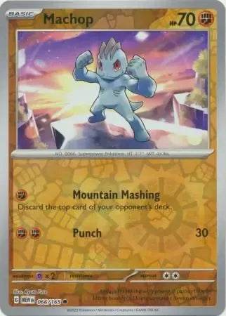 Machop 66/165 Reverse Common - MissingNo.