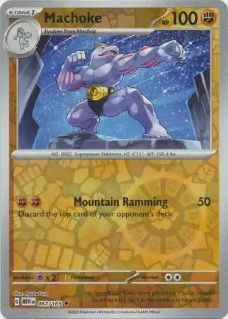 Machoke 67/165 Reverse Uncommon - MissingNo.