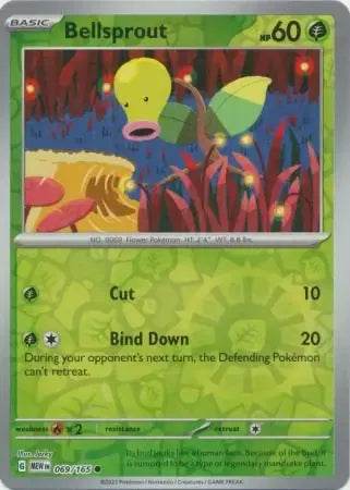 Bellsprout 69/165 Reverse Common - MissingNo.