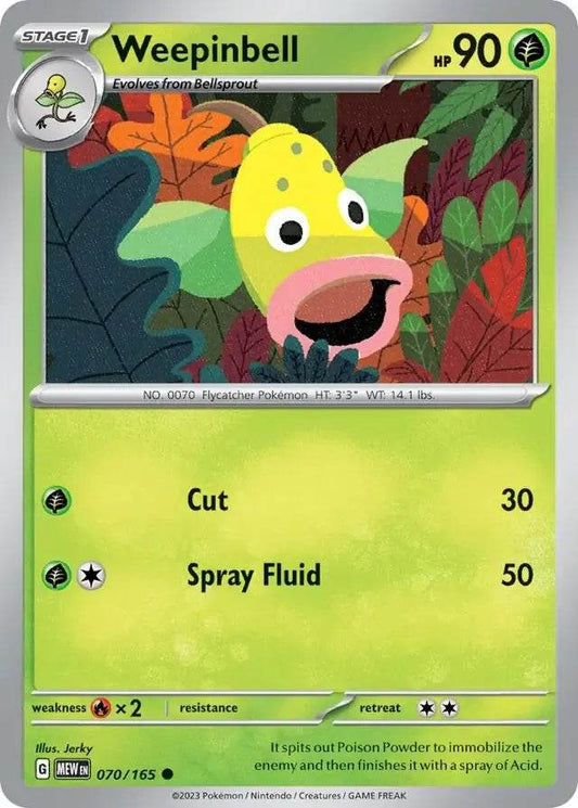 Weepinbell 70/165 Common - MissingNo.