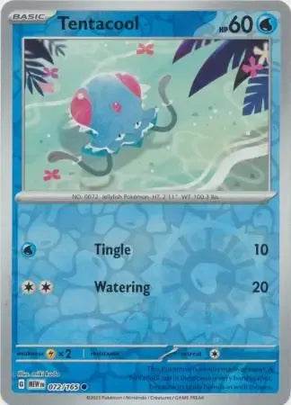 Tentacool 72/165 Reverse Common - MissingNo.