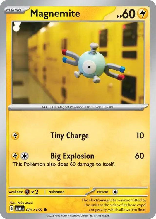 Magnemite 81/165 Common - MissingNo.