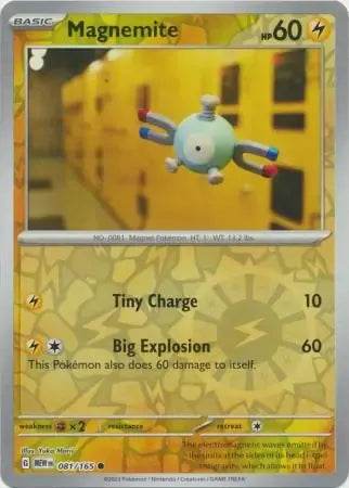 Magnemite 81/165 Reverse Common - MissingNo.