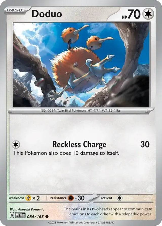 Doduo 84/165 Common - MissingNo.