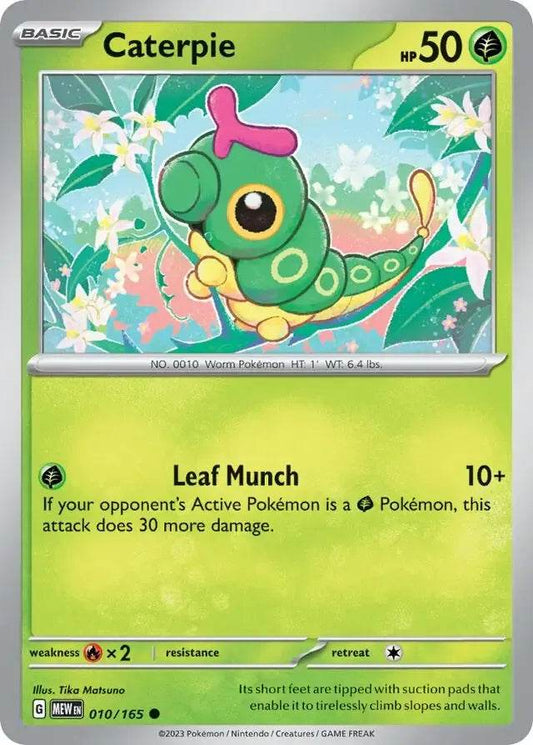 Caterpie 10/165 Common - MissingNo.