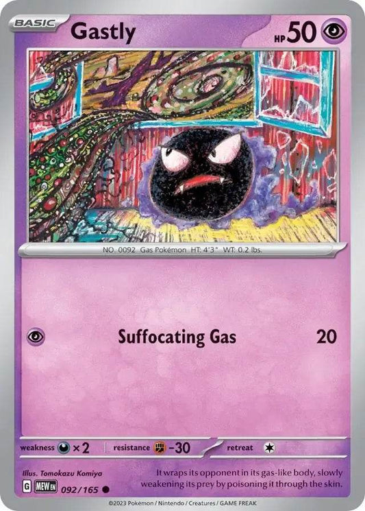 Gastly 92/165 Common - MissingNo.