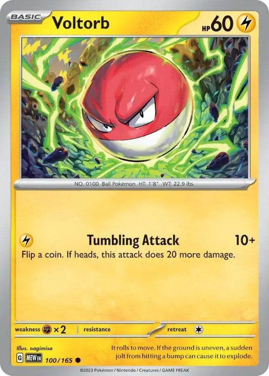 Voltorb 100/165 Common - MissingNo.