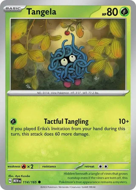 Tangela 114/165 Common - MissingNo.