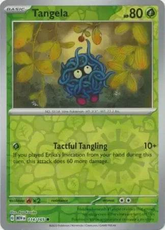 Tangela 114/165 Reverse Common - MissingNo.
