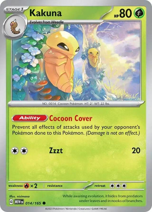 Kakuna 14/165 Common - MissingNo.