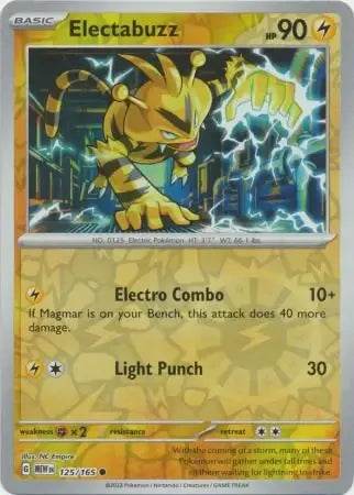 Electabuzz 125/165 Reverse Common - MissingNo.