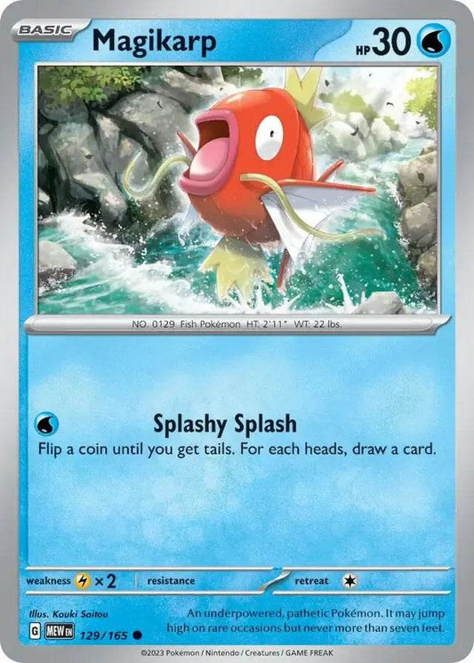 Magikarp 129/165 Common - MissingNo.
