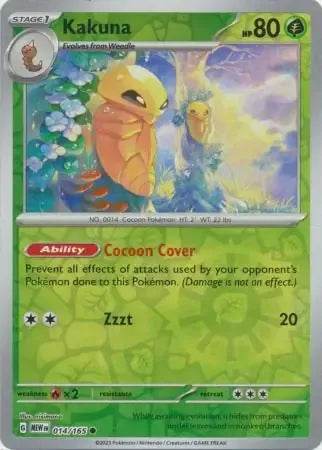 Kakuna 14/165 Reverse Common - MissingNo.