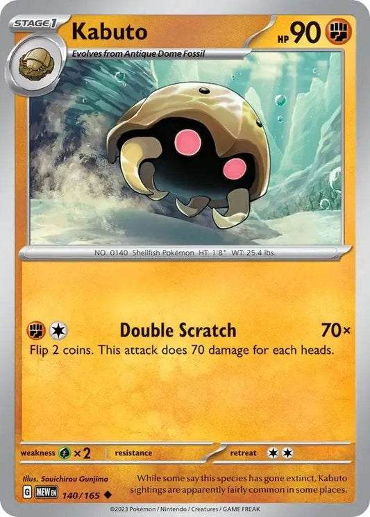 Kabuto 140/165 Uncommon - MissingNo.