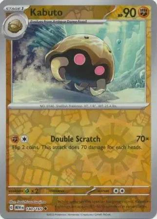Kabuto 140/165 Reverse Uncommon - MissingNo.