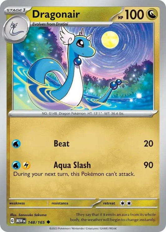 Dragonair 148/165 Uncommon - MissingNo.