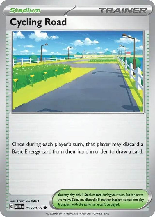 Cycling Road 157/165 Uncommon - MissingNo.