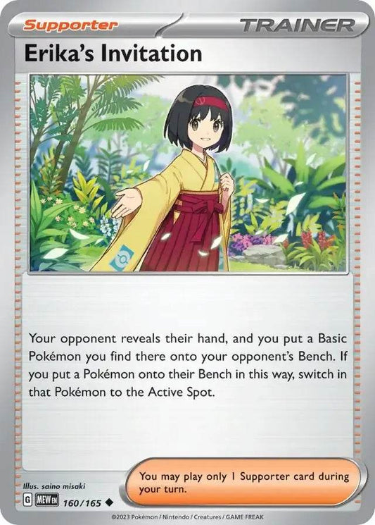 Erika's Invitation 160/165 Uncommon - MissingNo.