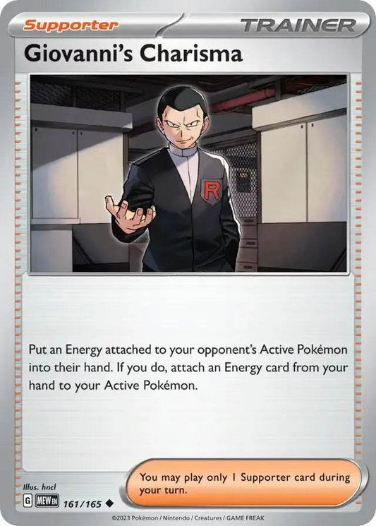 Giovanni's Charisma 161/165 Uncommon - MissingNo.
