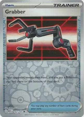Grabber 162/165 Reverse Uncommon - MissingNo.