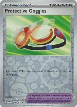 Protective Goggles 164/165 Reverse Uncommon - MissingNo.