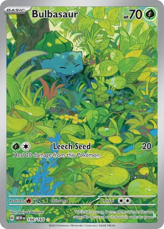 Bulbasaur 166/165 Illustration Rare - MissingNo.