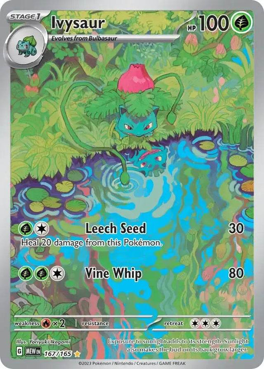Ivysaur 167/165 Illustration Rare - MissingNo.