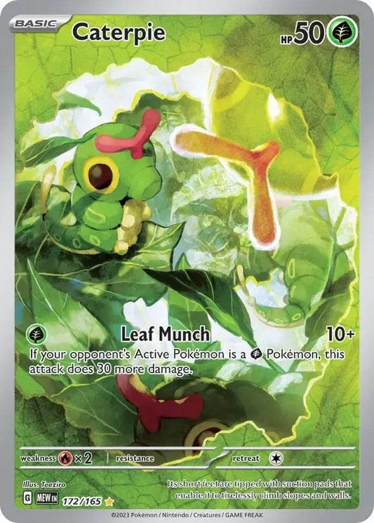 Caterpie 172/165 Illustration Rare - MissingNo.