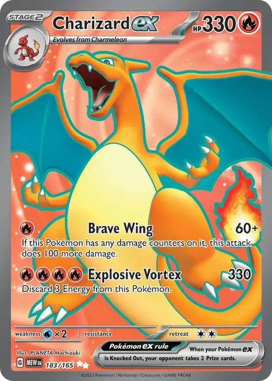 Charizard ex 183/165 Ultra Rare ex - MissingNo.