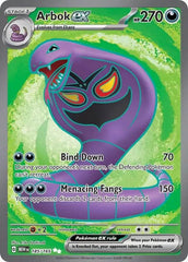Arbok ex 185/165 Ultra Rare ex