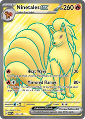 Ninetales ex 186/165 Ultra Rare ex