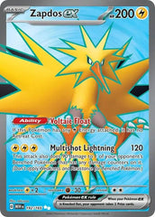 Zapdos ex 192/165 Ultra Rare ex