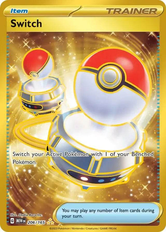 Switch 206/165 Gold Hyper Rare - MissingNo.