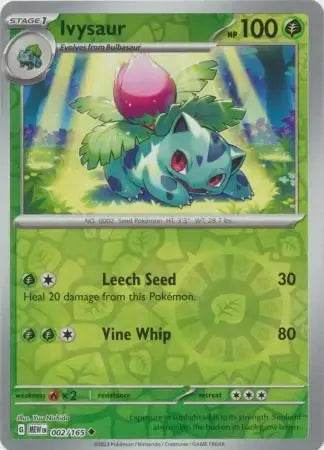 Ivysaur 2/165 Reverse Uncommon - MissingNo.