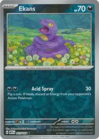Ekans 23/165 Reverse Common - MissingNo.