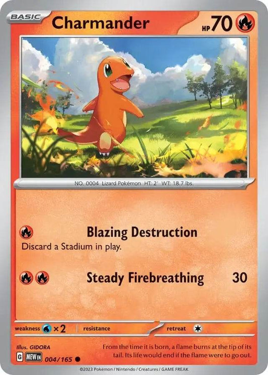 Charmander 4/165 Common - MissingNo.