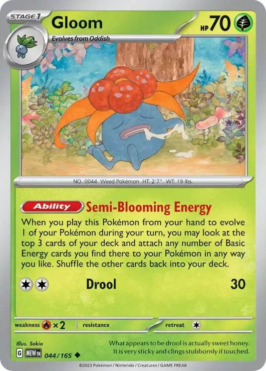 Gloom 44/165 Uncommon - MissingNo.